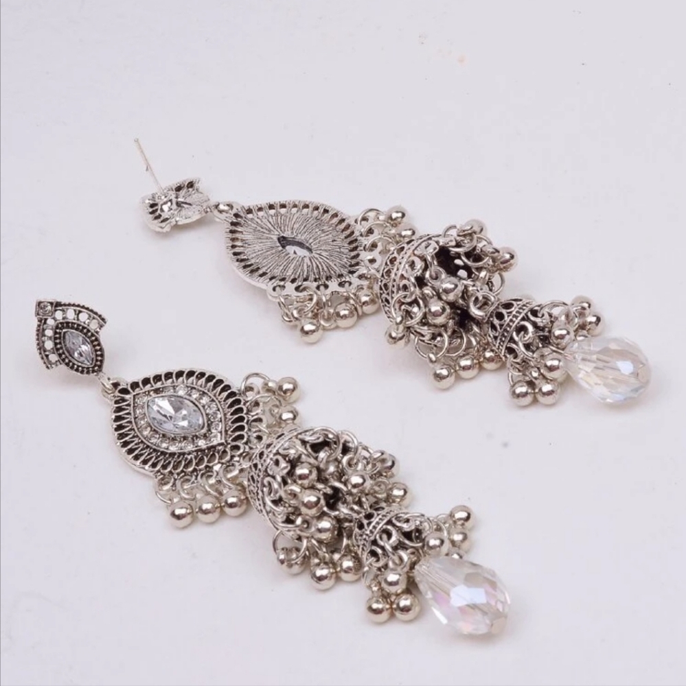Ball Tassell Drop Earrings - Picture 5 of 5